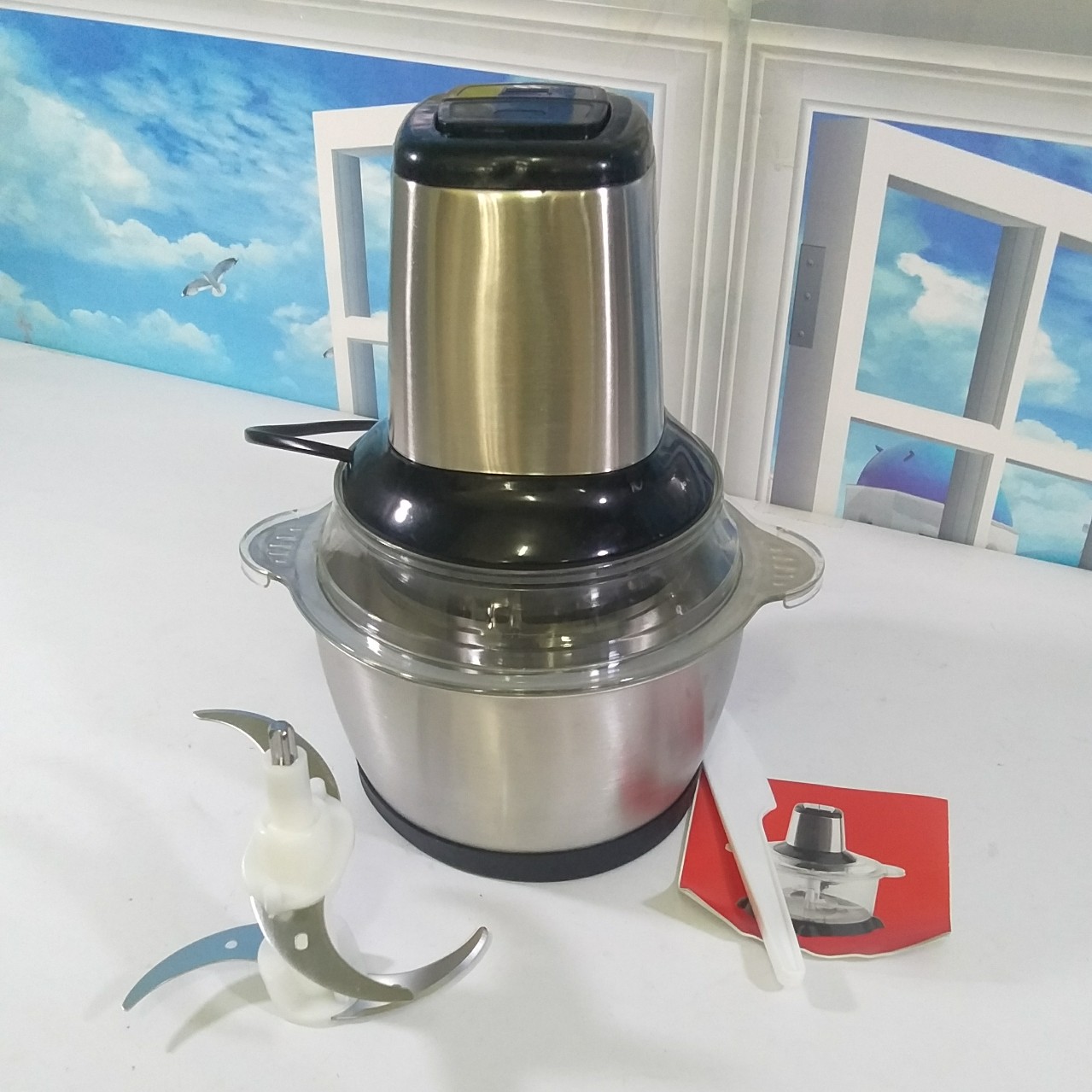 Lưỡi dao kép dùng cho máy xay thịt đa năng(dung tích 2 lít)