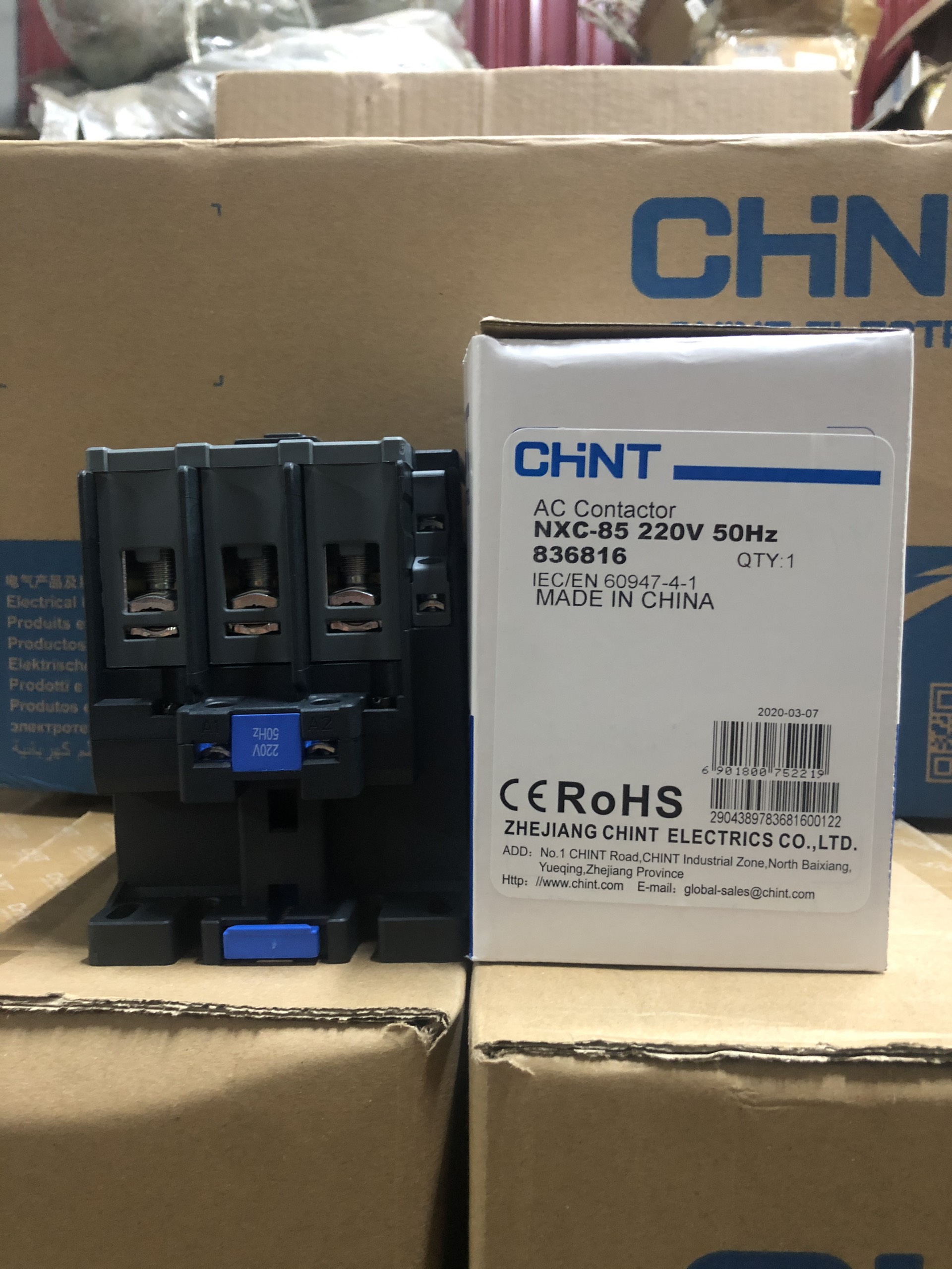 Contactor Chint NXC-85 85A 37kW