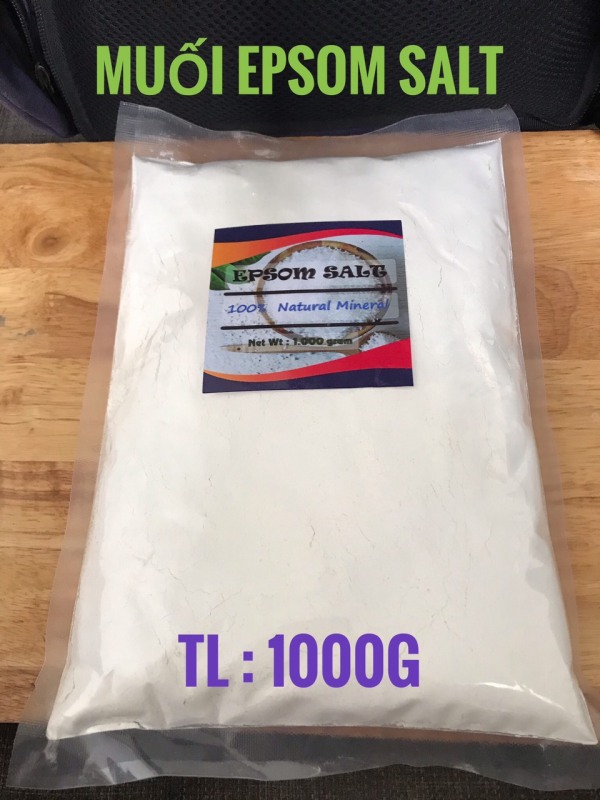 [HCM]1kg-Muối Epsom Salt (MgSO4 Bột Nhiễn)#gói 1kg