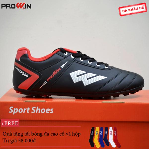 Giày Đá Bóng - Giày Đá Banh Prowin S50  Trẻ Em và Người Lớn ( TẶNG TẤT, VỚ )[ HÀNG VIỆT NAM CHẤT LƯỢNG CAO ]