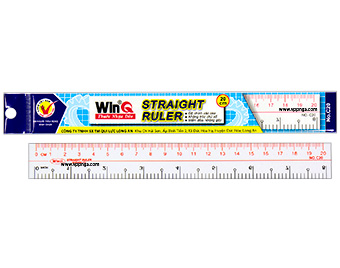 Thước học sinh. Nhựa dẻo. Kích thước 30cm. Dùng cho Học Sinh, Sinh Viên, Nhân Viên Văn Phòng.