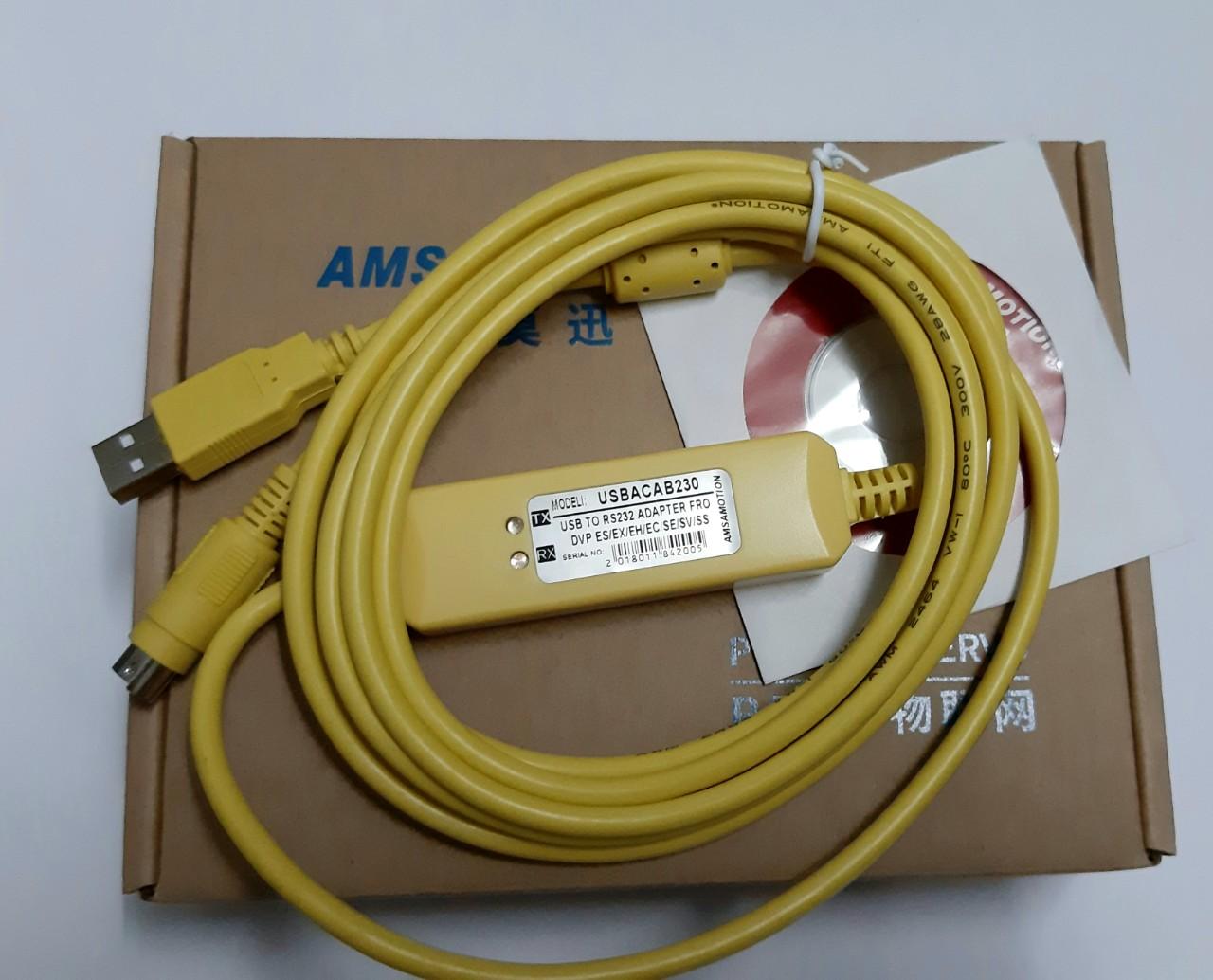 [HCM]Cáp lập trình USBACAB230 cho PLC Delta DVP ES/EX/EH/EC/SE/SV/SS