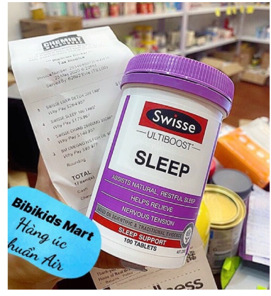 Swisse Ultiboost Sleep - Viên uống ngủ ngon swisse Úc