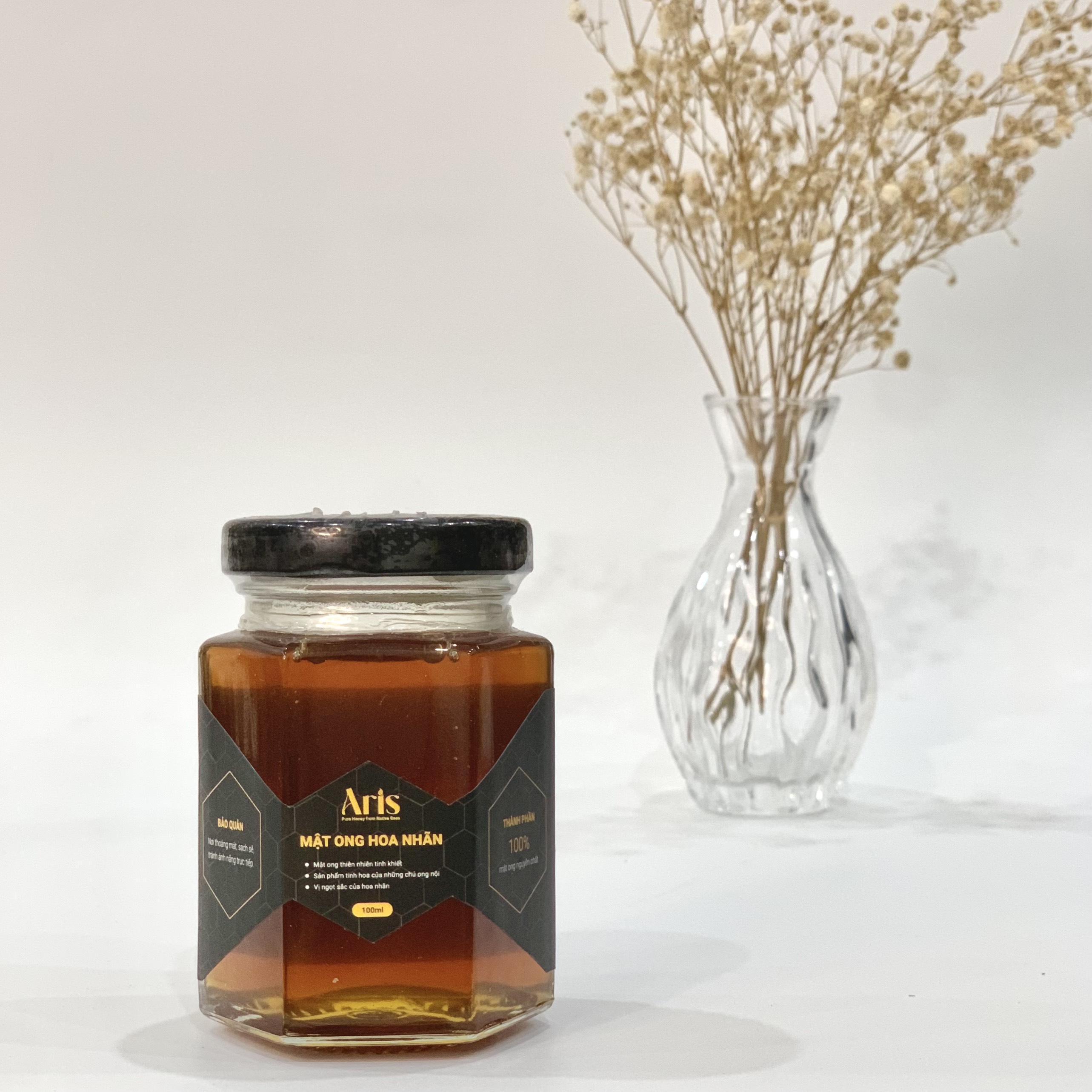 Mật Hoa Nhãn Nguyên Chất ARIS 100ml