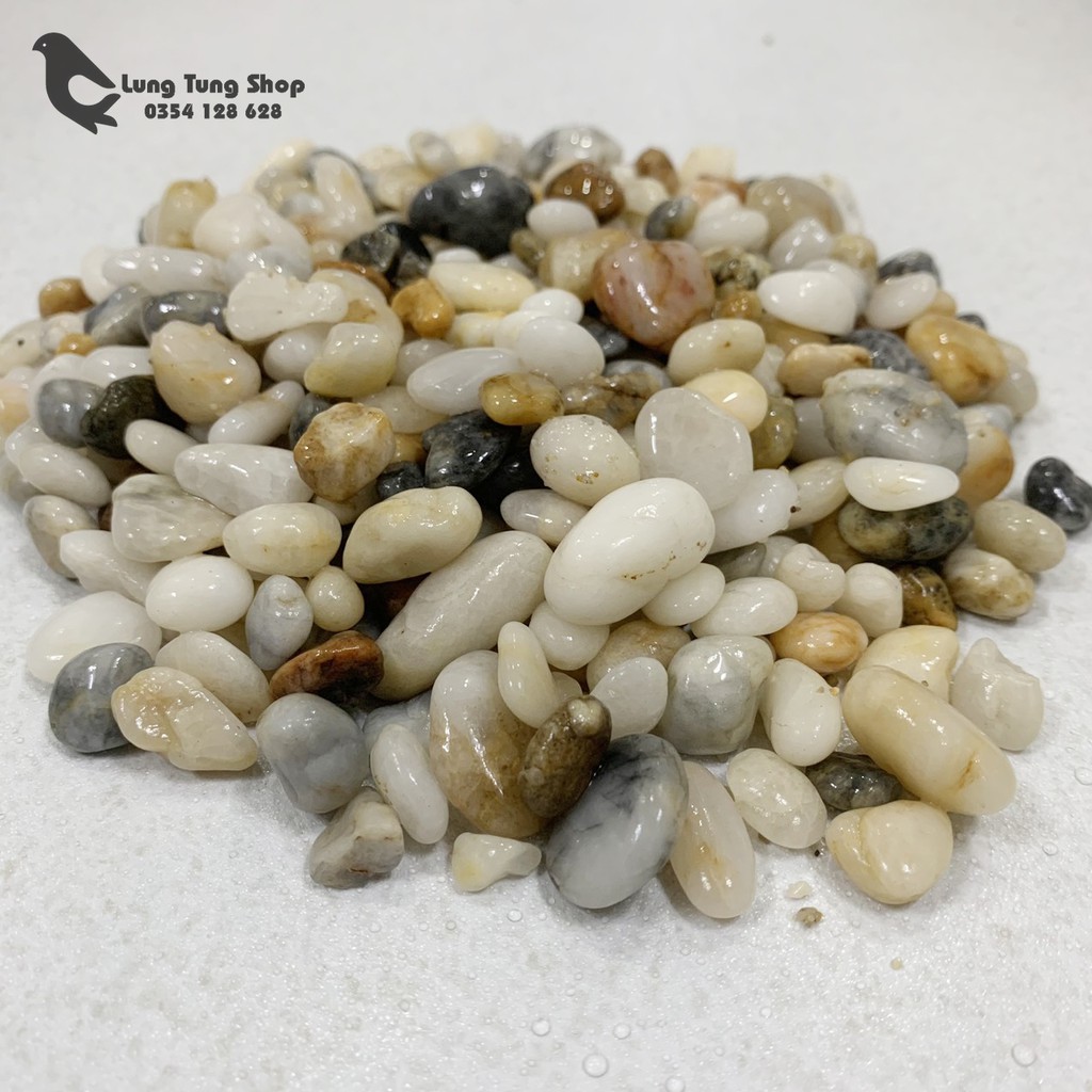 Sỏi suối tự nhiên ( chọn size )