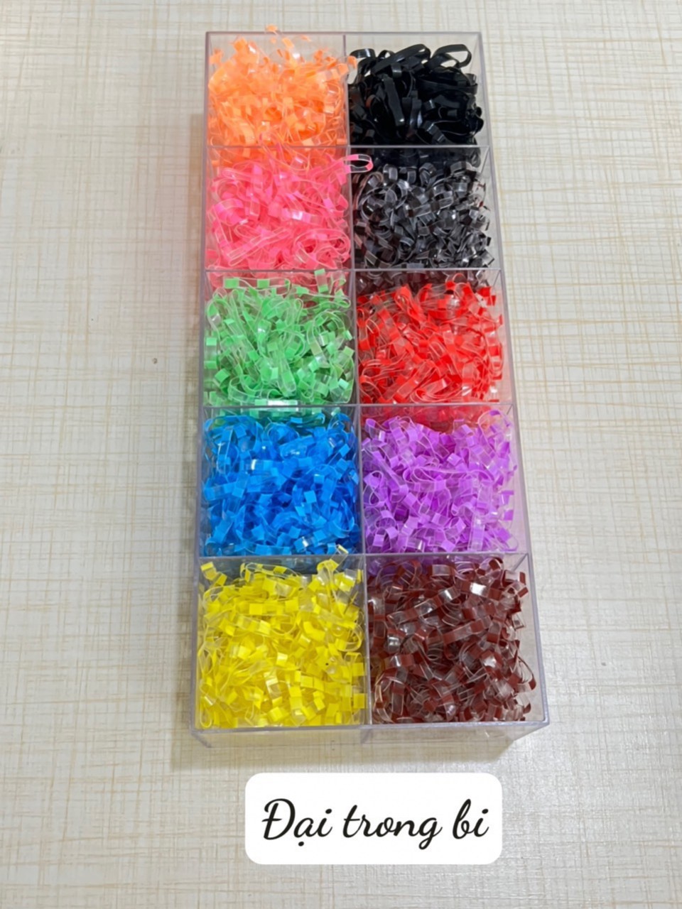Sỉ 1kg thun buộc tóc thái siêu dẻo dai