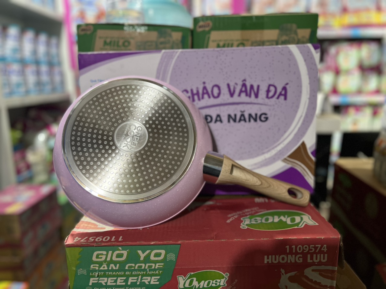 Chảo Vân đá đa năng hkm nutifood