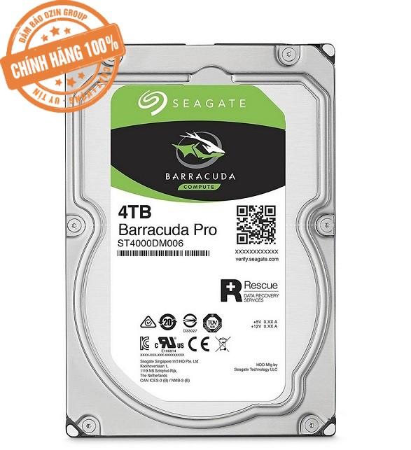 Ổ cứng HDD máy tính Seagate barracuda 4TB - BR4T