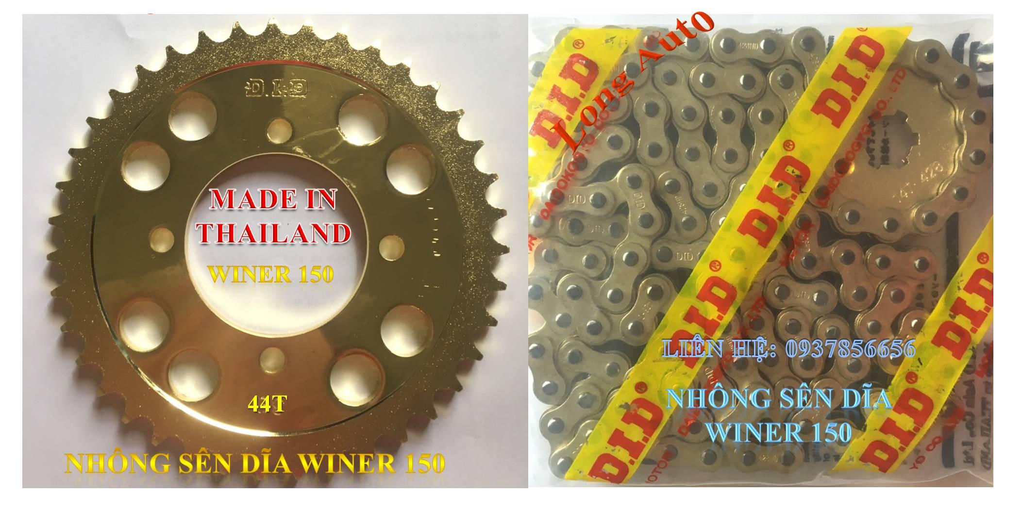 [HCM]Nhông sên dĩa WINNER 150cc - SONIC 150cc