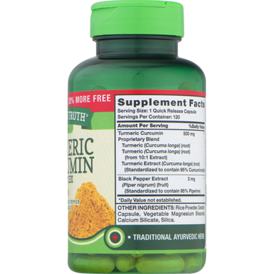 TINH CHẤT NGHỆ VÀNG BẢO VỆ DẠ DÀY CURCUMIN NATURE’S TRUTH