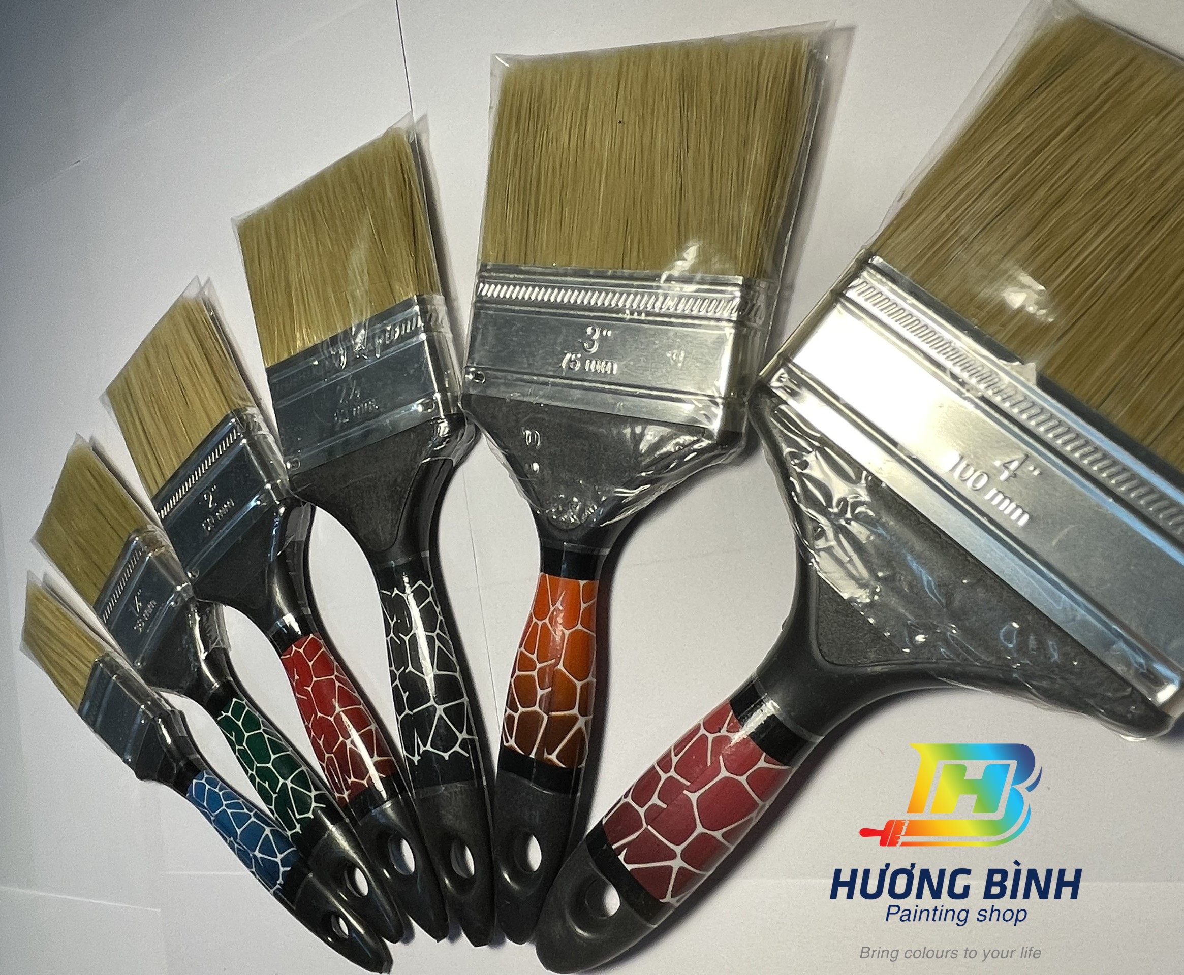 Cọ Thanh Bình cán nhựa đen