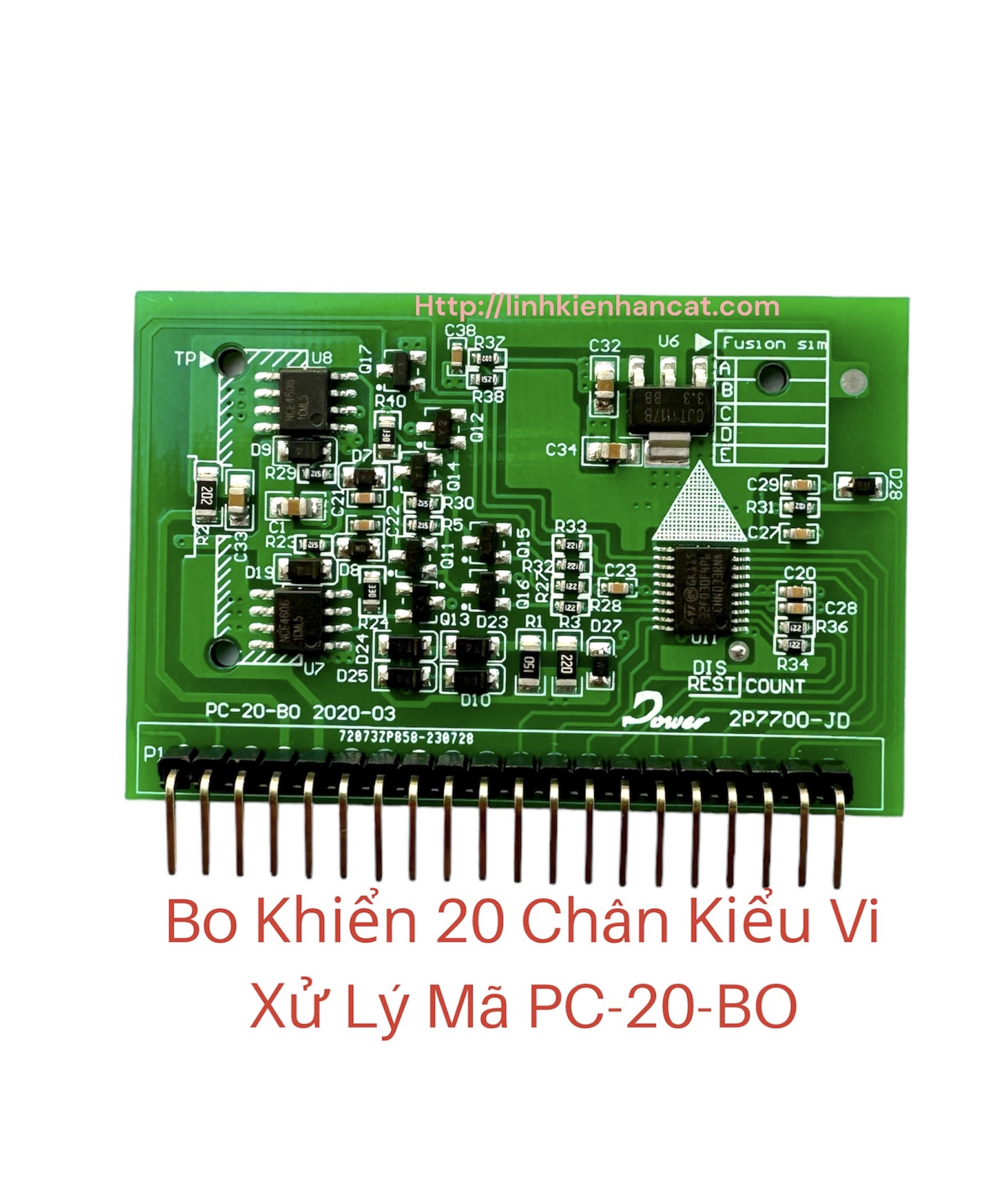 Pc-20-bo processor 20-pin model