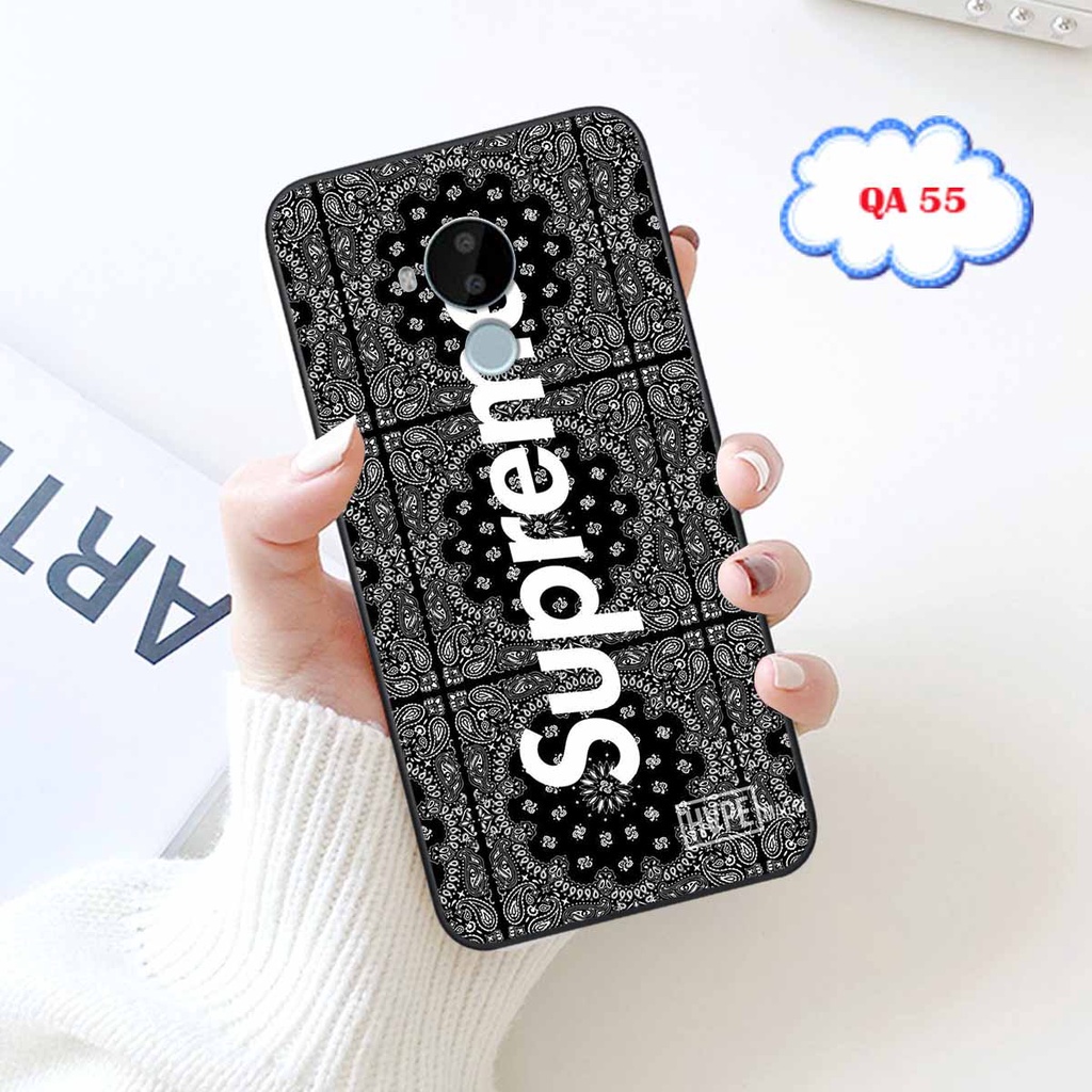 Ốp nokia nokia c30 / nokia 8.3 / c20/c10 thương hiệu hoa văn trắng đen