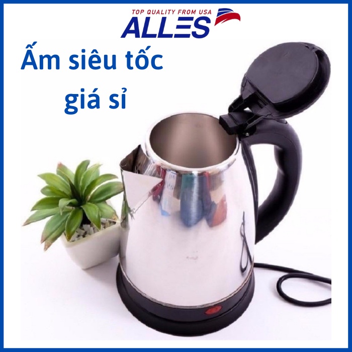 Ấm siêu tốc mini Electric Kettle 1L8 hàng cao cấp BH 1 đổi 1
