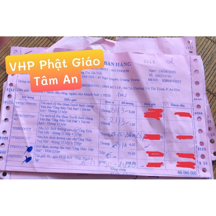 [Mẫu mới] SỮA BỘT DINH DƯỠNG CAO CẤP ÔNG THẦY TUỆ HẢI