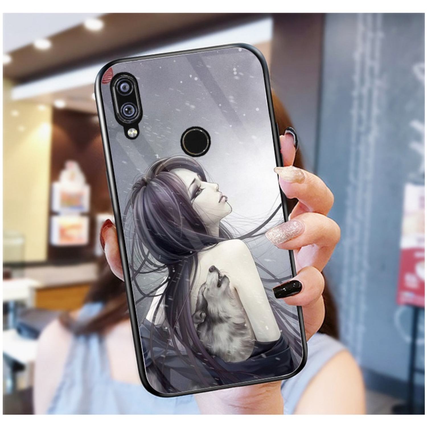 Ốp Lưng XIAOMI REDMI NOTE 7 , NOTE 7 PRO, REDMI 7 Ốp kính bóng cao cấp mới ƞhất