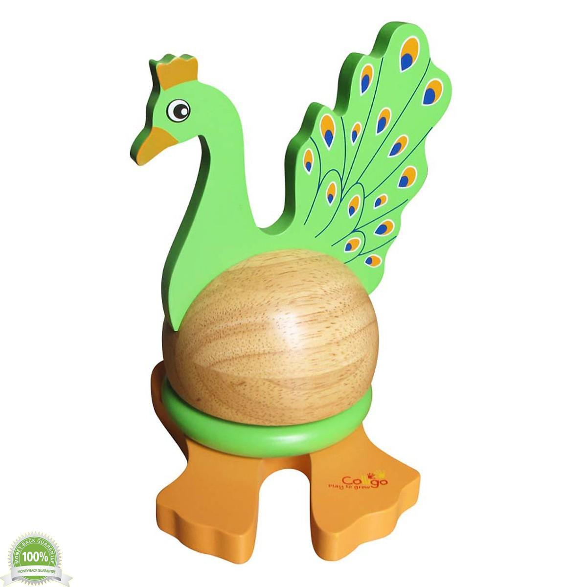 Đồ Chơi Gỗ Colligo - Bộ Nhạc Con Công 31168