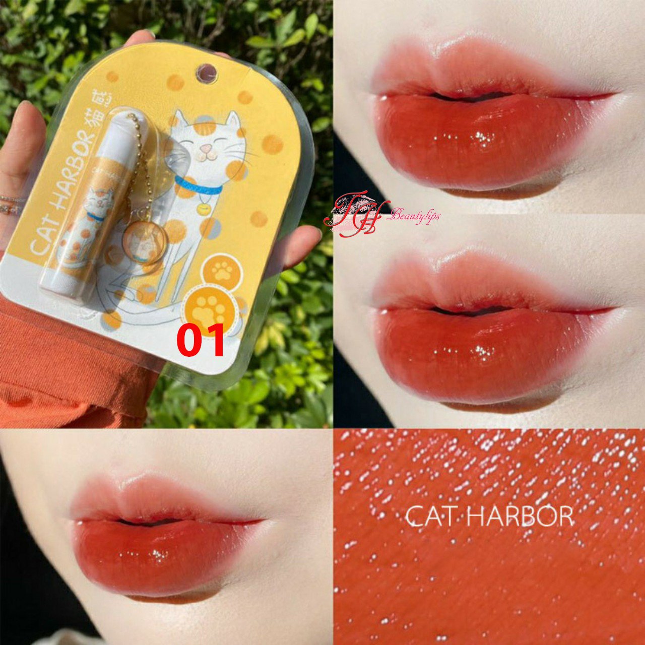 Son cat harbor siêu lỳ siêu mượt móc khóa