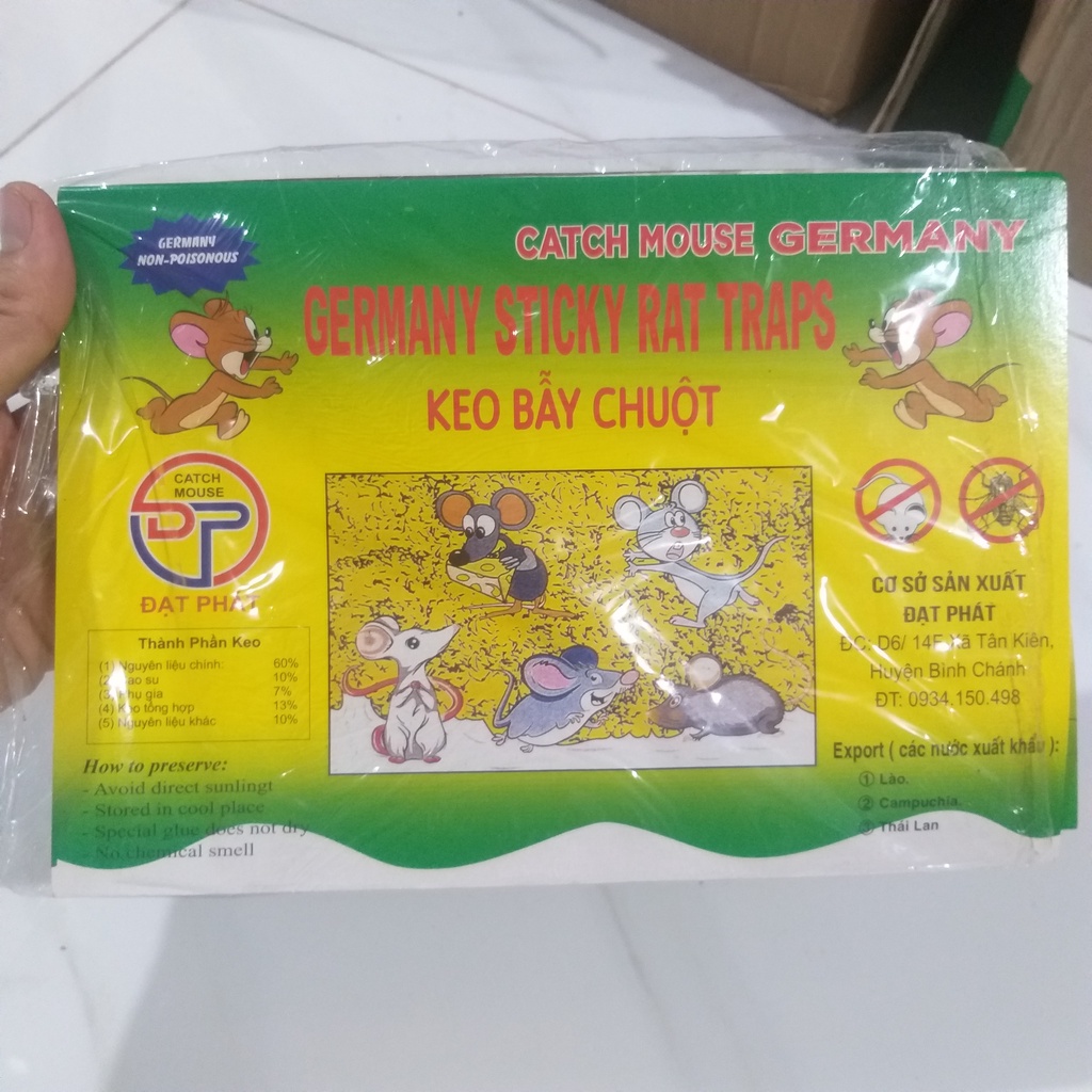01 Tấm keo siêu dính chuột cao cấp