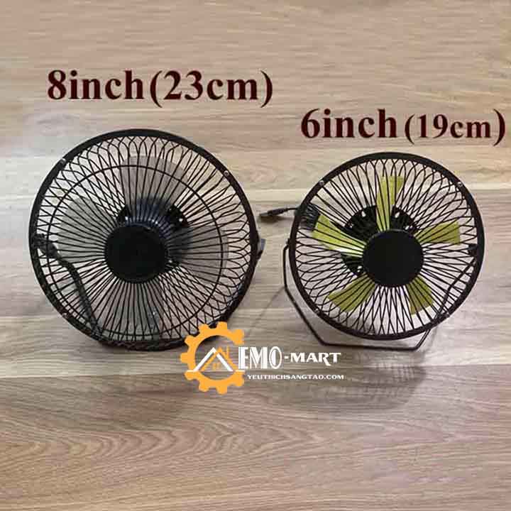 Quạt để bàn mini cắm cổng USB 6inch