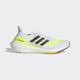 Giày chạy bộ adidas Ultra Boost 2021 White Yellow Black thumbnail