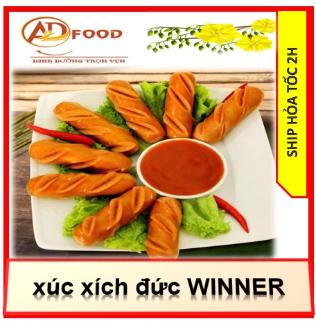 10 cây xúc xích đức WINNER