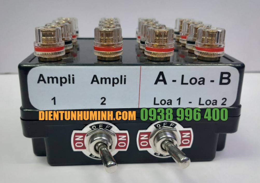 [HCM]BỘ CHUYỂN CẦU LOA / AMPLY 2 KÊNH