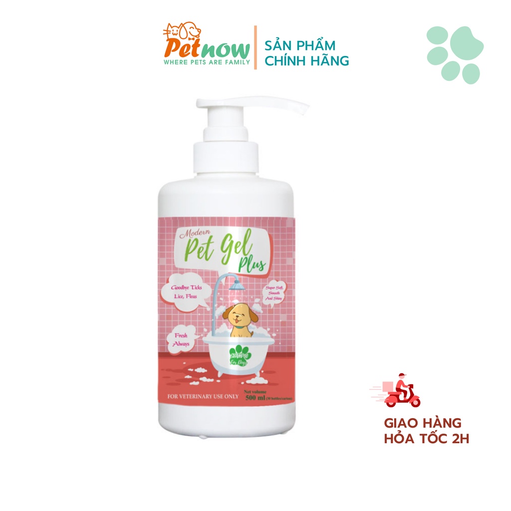 Sữa tắm ve rận PETGEL PLUS 500ml