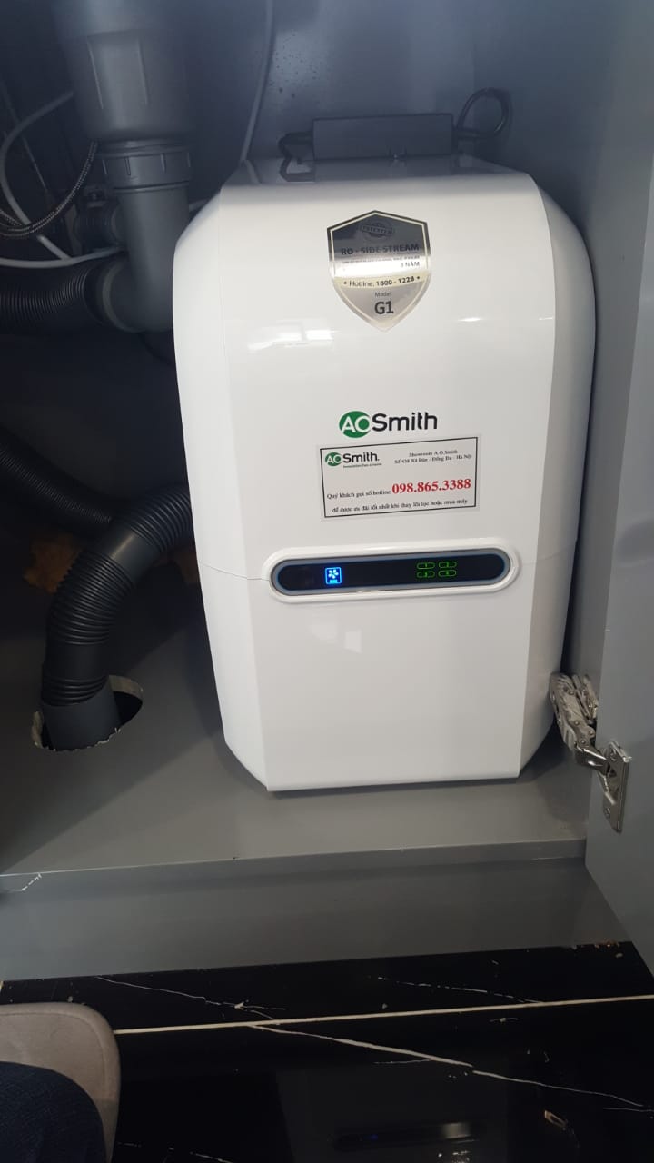 [Trả góp 0%][Miễn phí lắp đặt toàn quốc] Máy Lọc Nước RO A.O.Smith aosmith G2