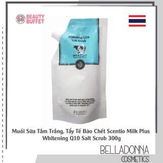 [HCM] Muối Sữa Tắm Trắng, Tẩy Tế Bào Chết Scentio Milk Plus Whitening Q10 Salt Scrub 300g thumbnail