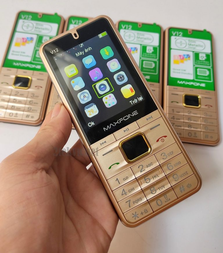 Điện thoại 4 Sim MaxFone V12