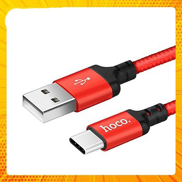 [HCM]Cáp sạc Hoco X14 Type C - 2M Android