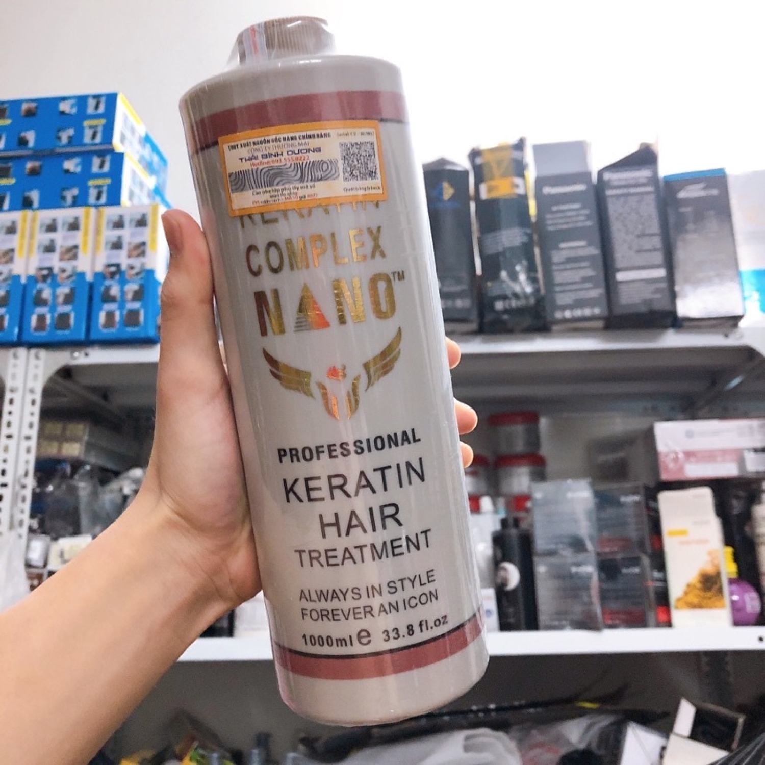 Kem Ủ Tóc Keratin Nano Complex phục hồi tóc hư tổn