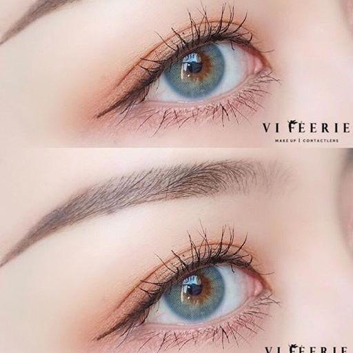 Contact Lens Blue Color + Case