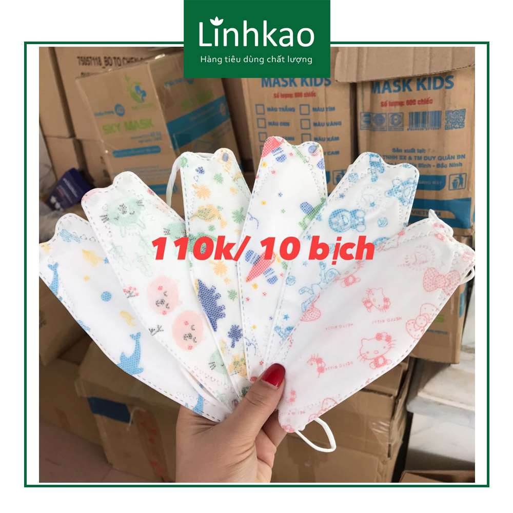 10 Khẩu trang KF94 Mask Kids cho bé