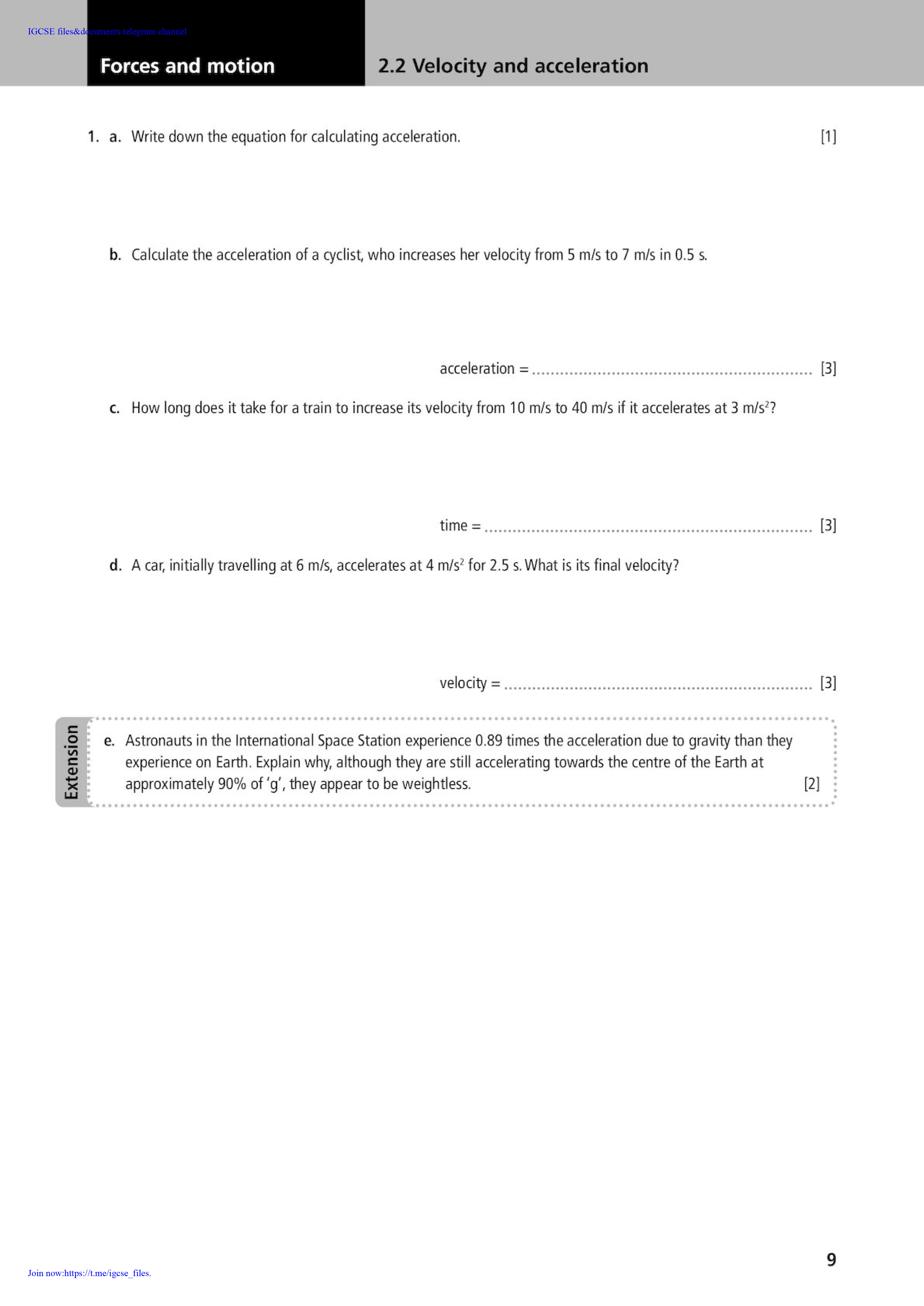 Complete Physics for Cambridge IGCSERG Workbook
