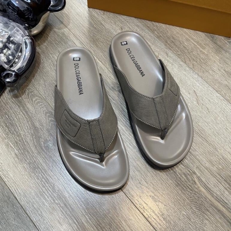 Dép tông nam DG da bò