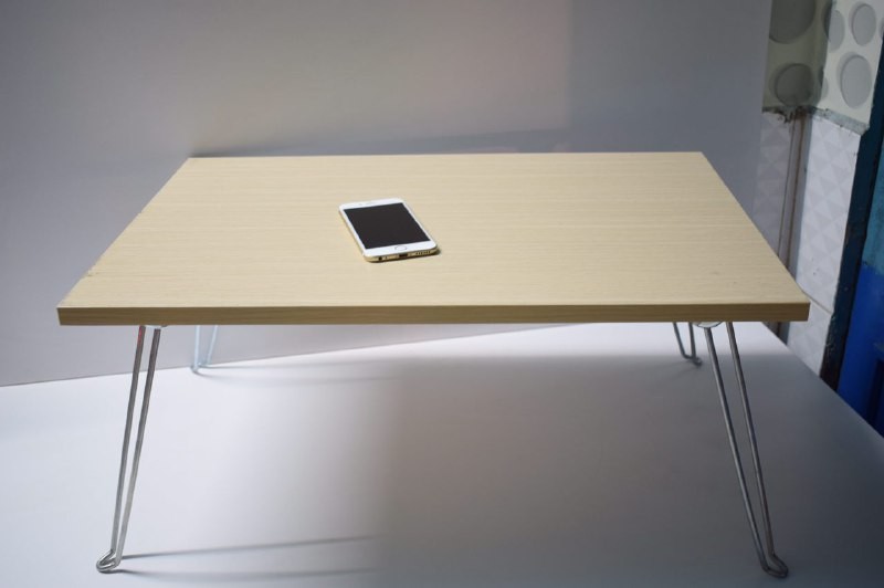 Bàn xếp học sinh gấp gọn vân gỗ 30x50cm
