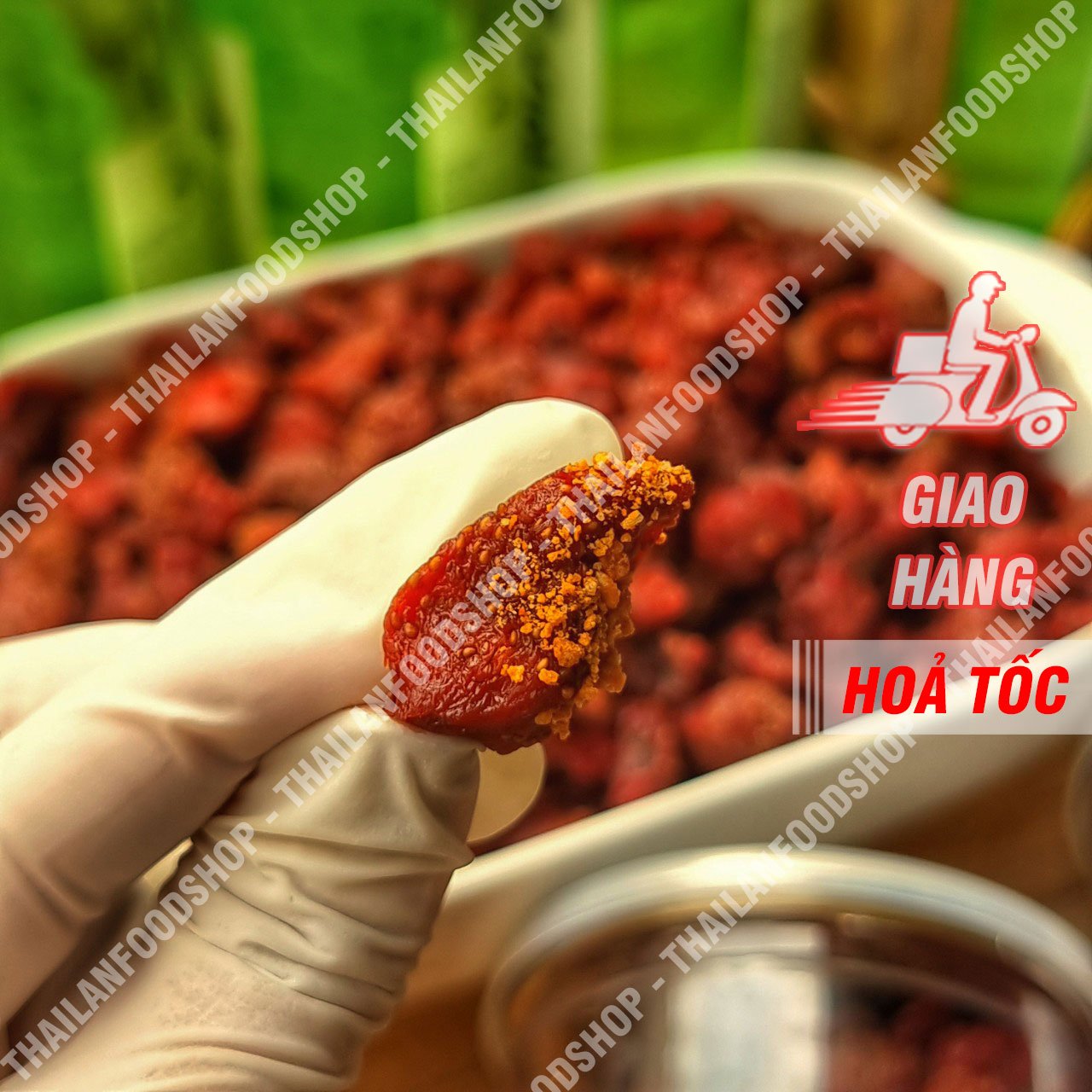Dâu Tây Sấy Dẻo Đà Lạt - Lon 500gr