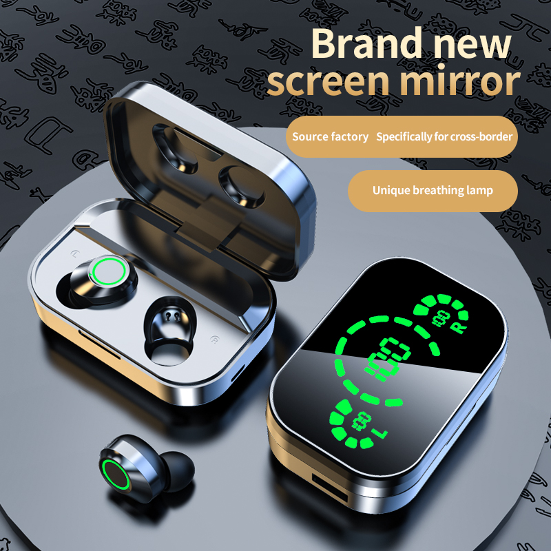 Tai nghe YD03 cảm ứng bluetooth V5.3 thế hệ mới tích hợp micro, pin trâu chơi game mạnh mẻ - Hàng nhập khẩu cao cấp