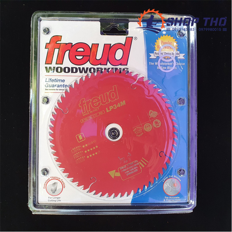 Lưỡi cưa Freud Pro đường kính 182mm cốt 25.4mm