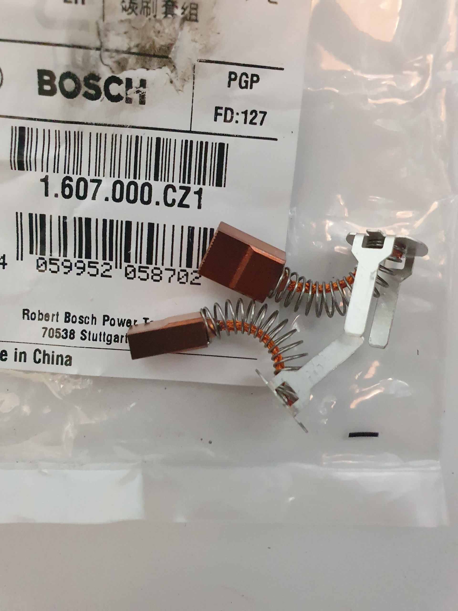 Chổi than máy khoan pin 18V Bosch