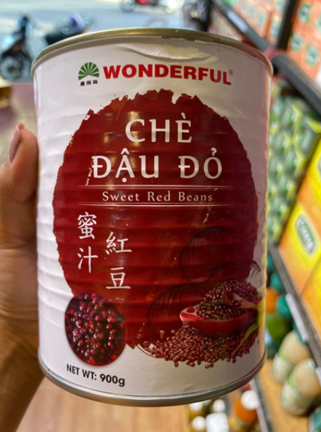 Đậu đỏ Wonderful lon 900gr