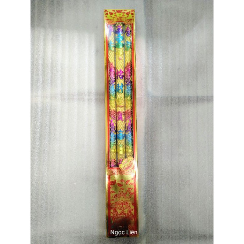 Nhang 3 cây rồng bự [hộp giấy] Quế Lan Hương