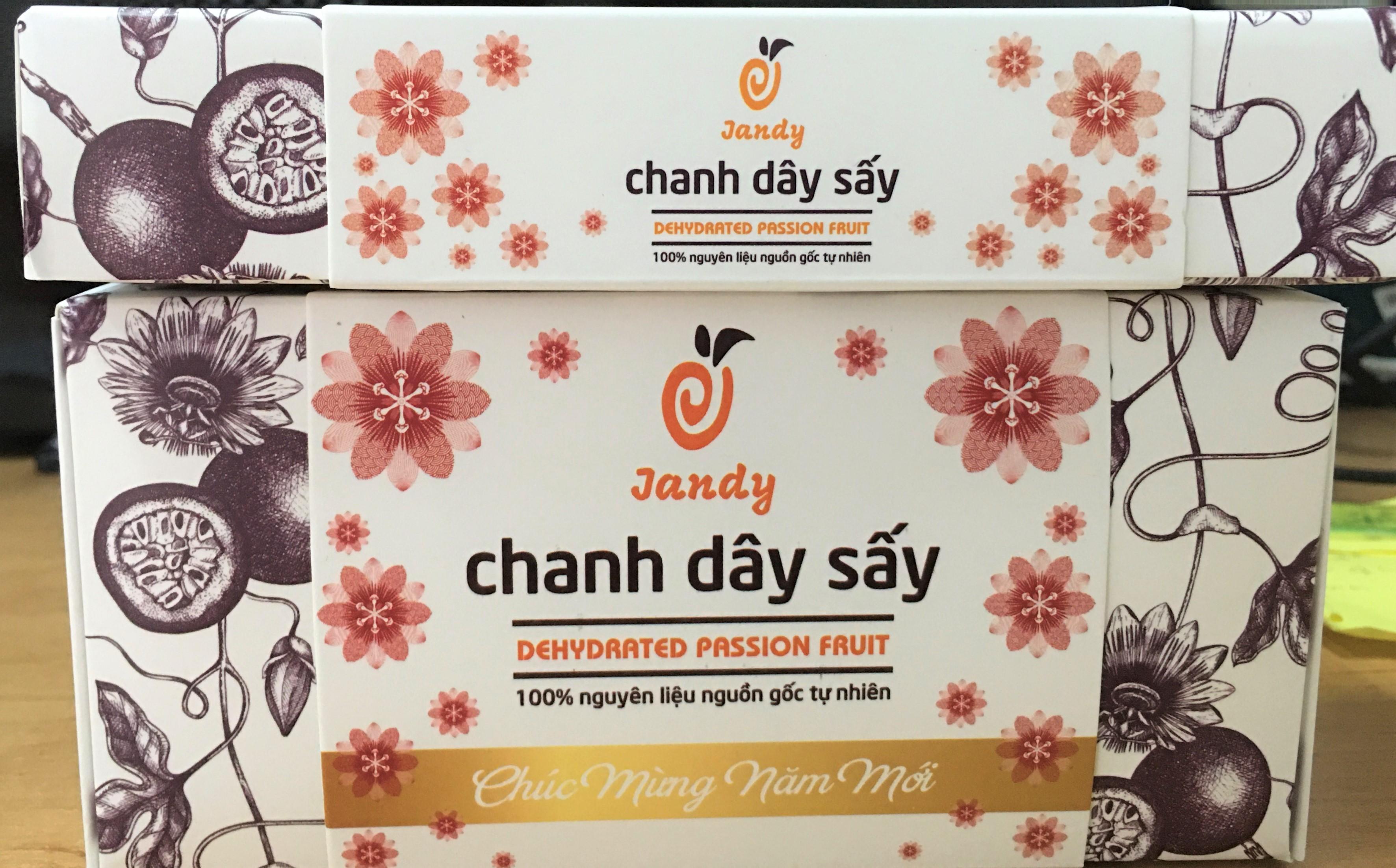 Chanh dây sấy dẻo organic
