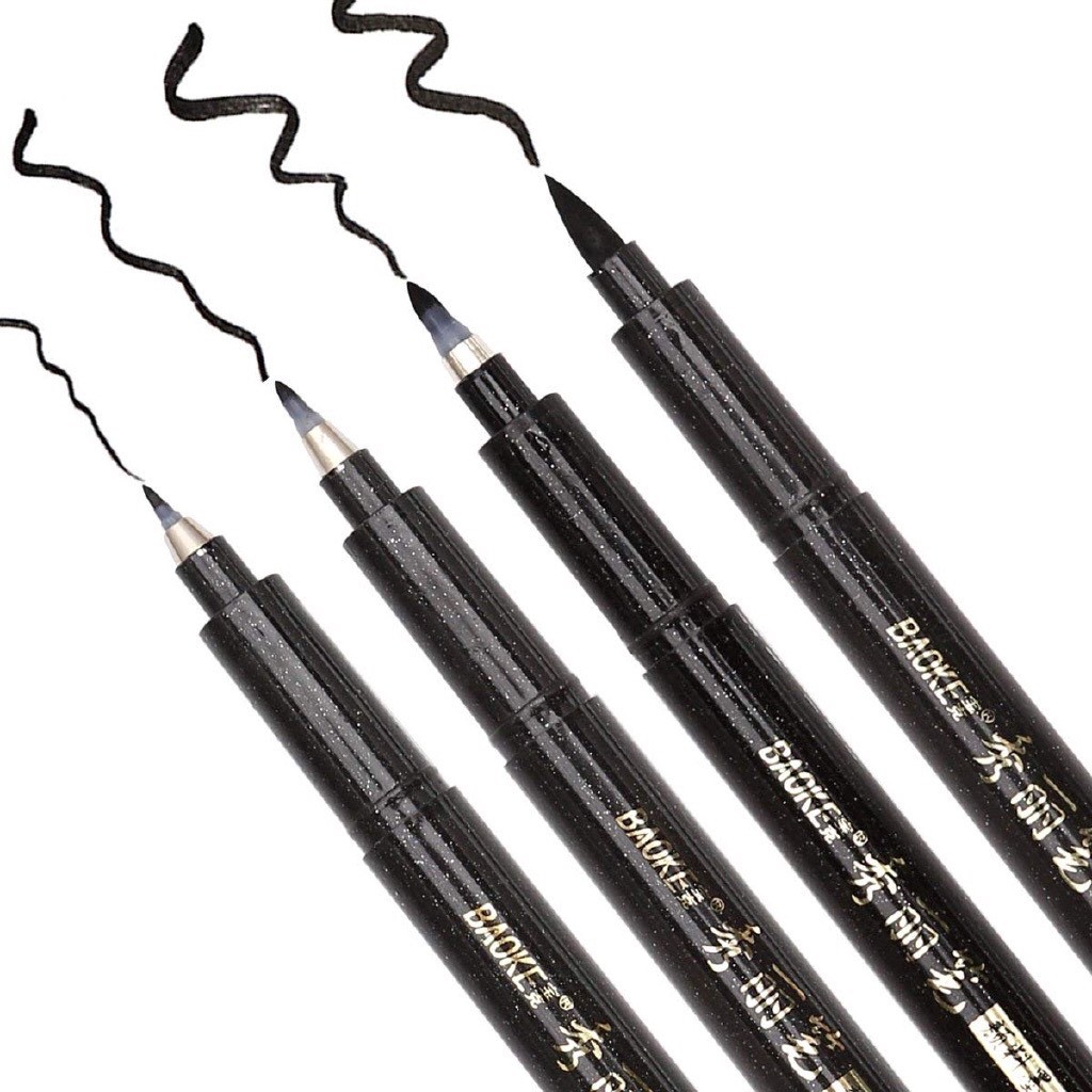 Bút brush giá rẻ luyện calligraphy BAOKE
