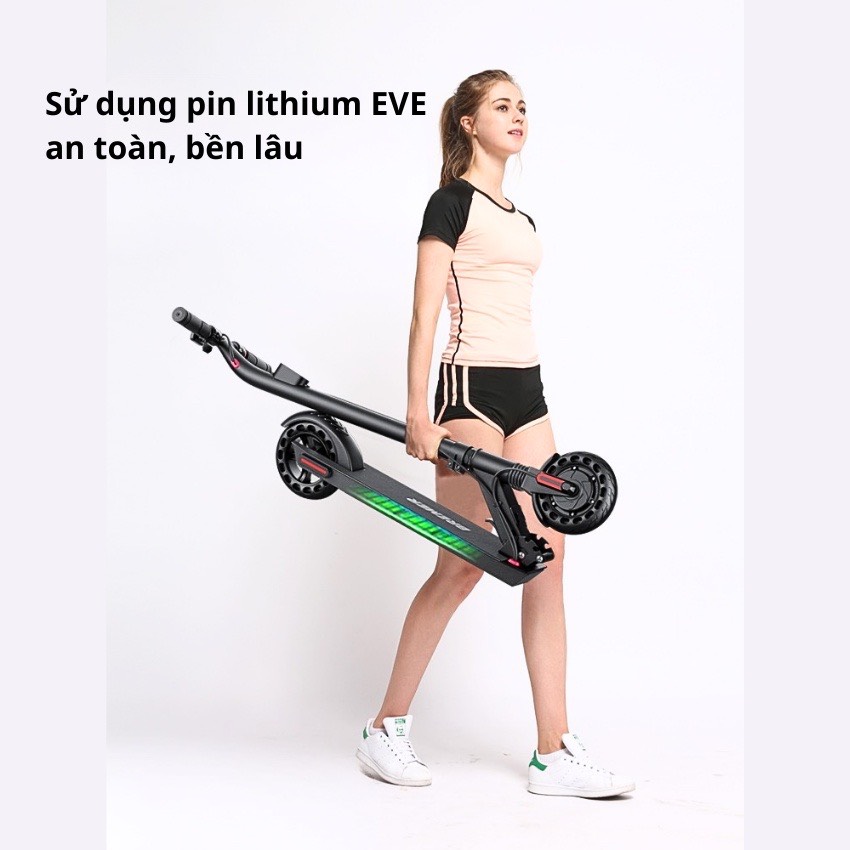 Xe điện scooter gấp gọn BREMER  - xe điện gấp gọn bỏ cốp
