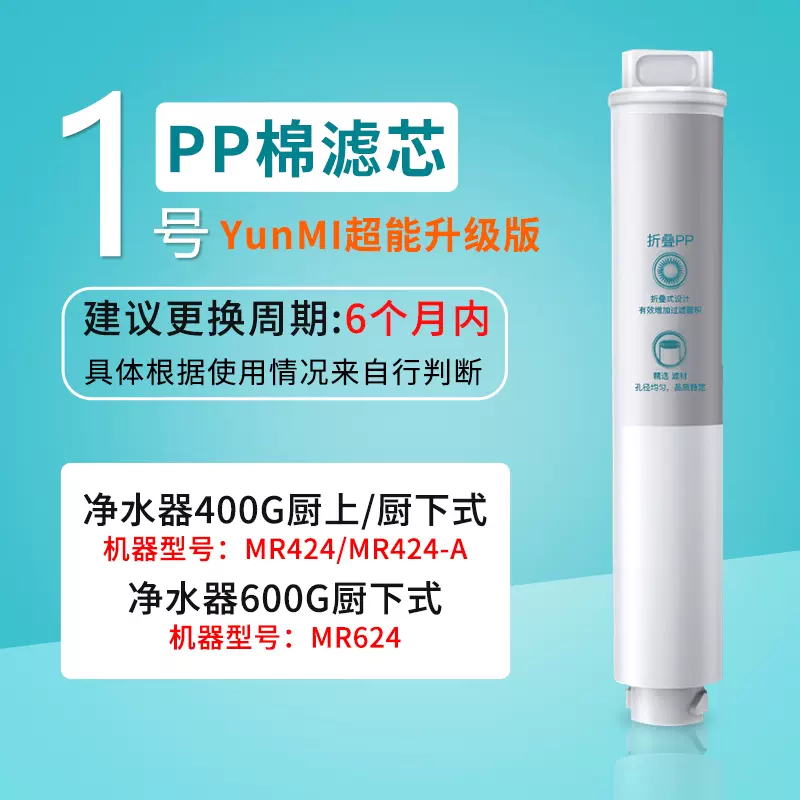 Lõi máy lọc nước Xiaomi 400G,600G