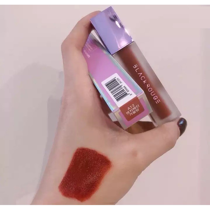 Son Black Rouge A12  Màu Đỏ Nâu Gạch