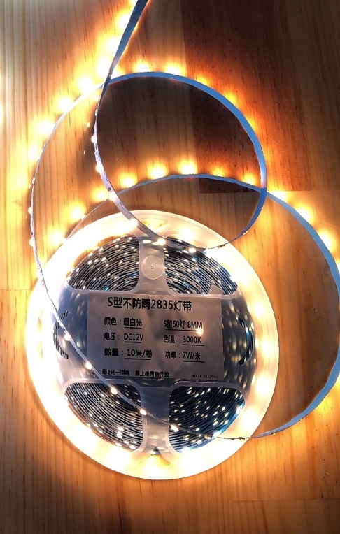 Đèn led dây dán ziczac 2835 12V 10m